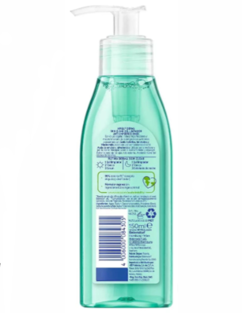Foto 4 pulgar | Gel Limpiador Anti Acne Derma Skin + Termo Güish Gratis