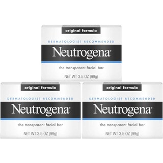 Foto 1 | Barra Limpiadora Facial Neutrogena Transparent Original, 105 Ml, Paquete De 3 - Venta Internacional.