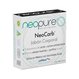 Foto 1 | Jabón Corporal Neopure Carbón Activado 100 Gr