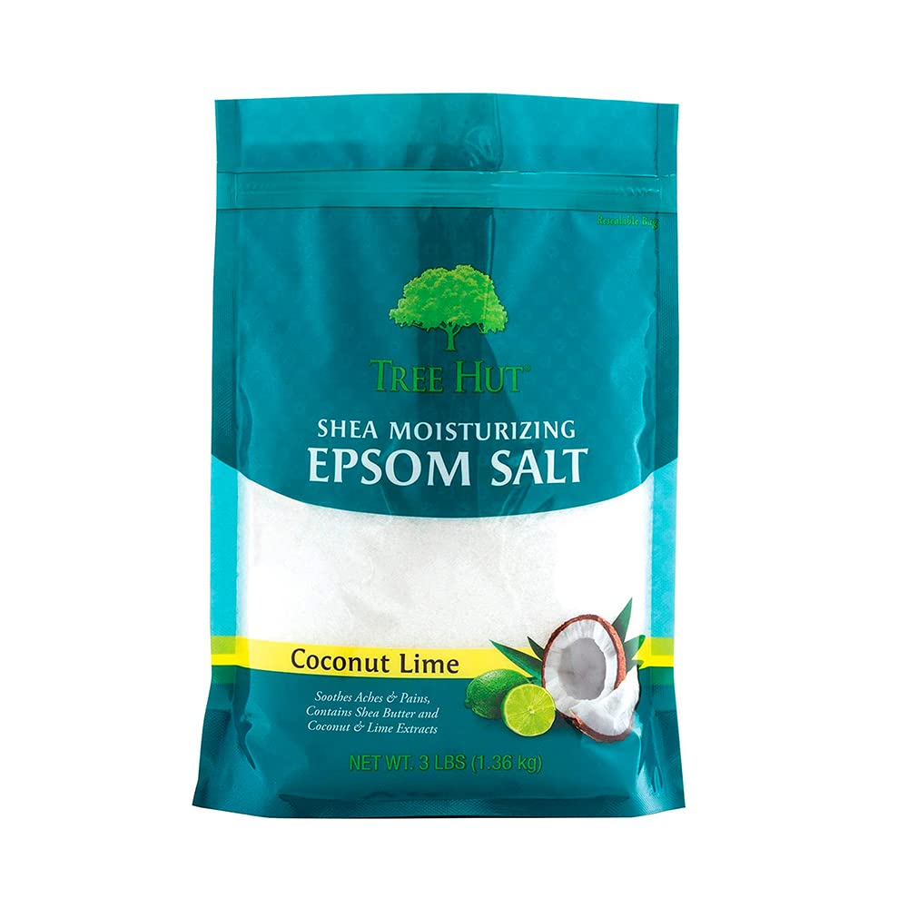 Foto 1 | Hidratante De Coco Y Lima De Coco Epsom Salt Tree Hut Shea, 1,36 Kg - Venta Internacional.
