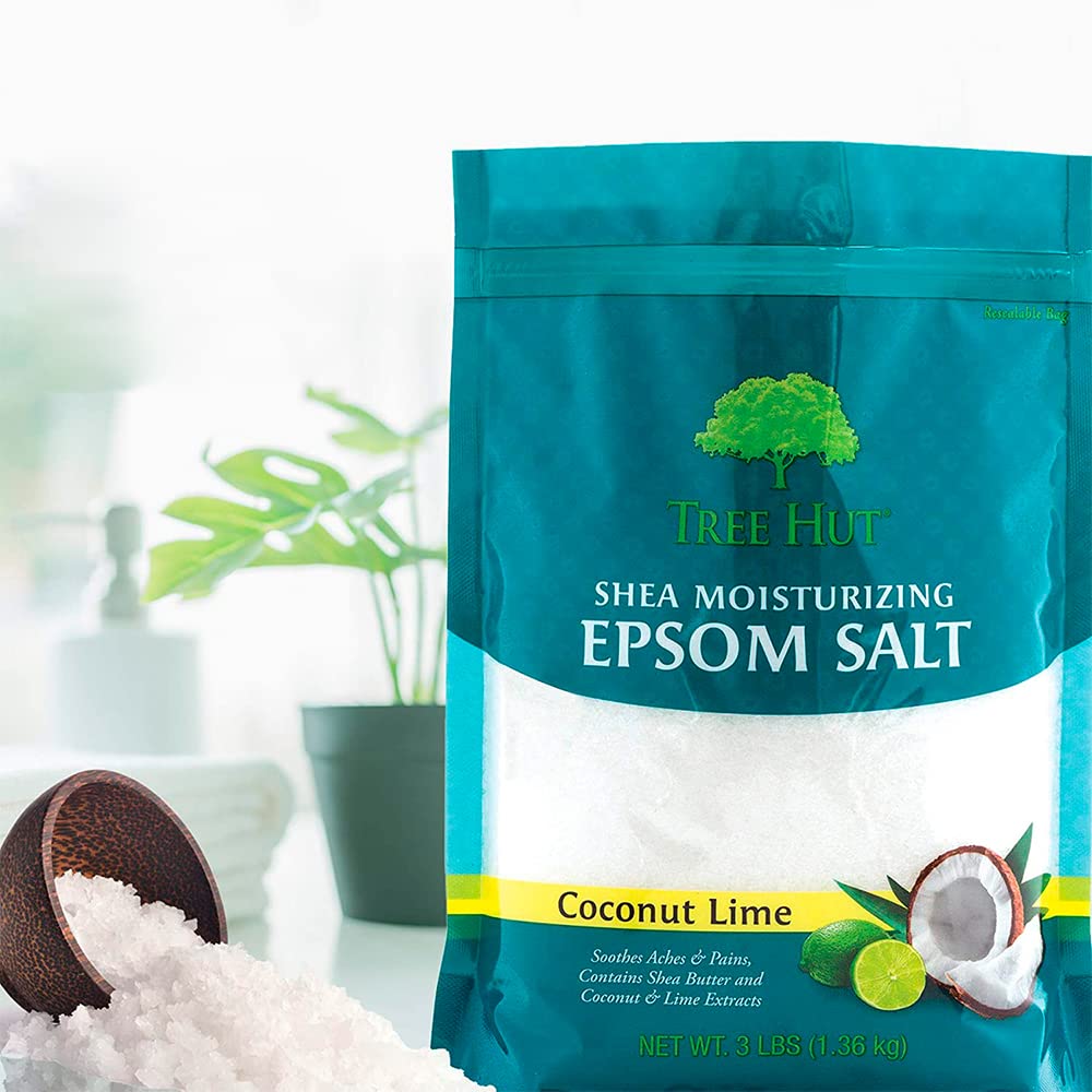 Foto 2 | Hidratante De Coco Y Lima De Coco Epsom Salt Tree Hut Shea, 1,36 Kg - Venta Internacional.