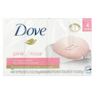 Foto 2 | Barra De Belleza Soap Dove Con Hidratación Profunda 4 Barras 106 G - Venta Internacional.