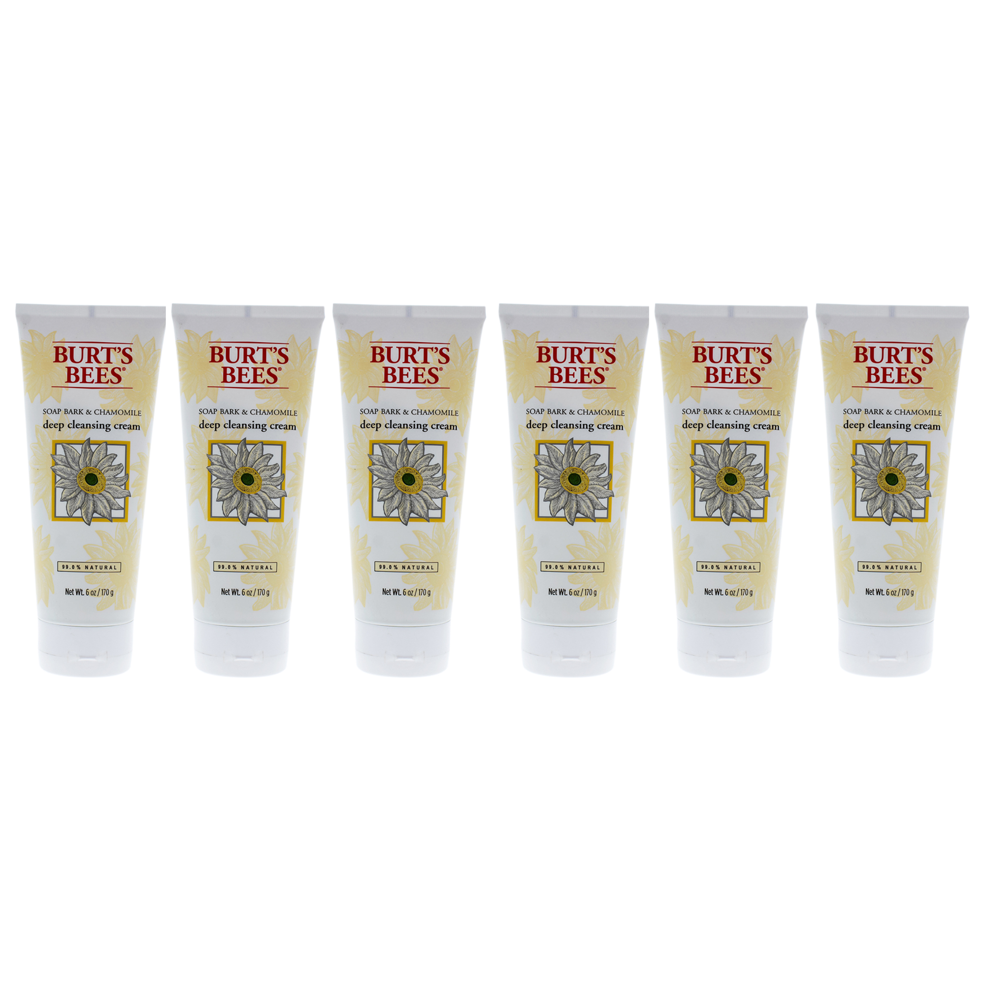 Foto 1 | Crema Limpiadora Burts Bees  Jabón  Corteza Y Manzanilla  Paquete De 6 - Venta Internacional.