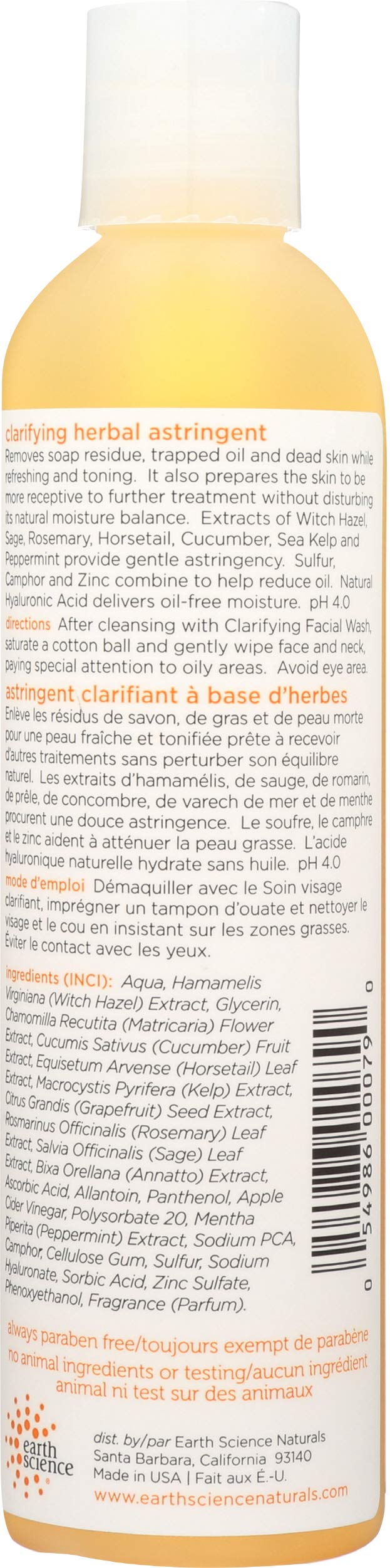 Foto 4 pulgar | Hierba Aclaradora Astringent Earth Science  240 Ml - Venta Internacional.