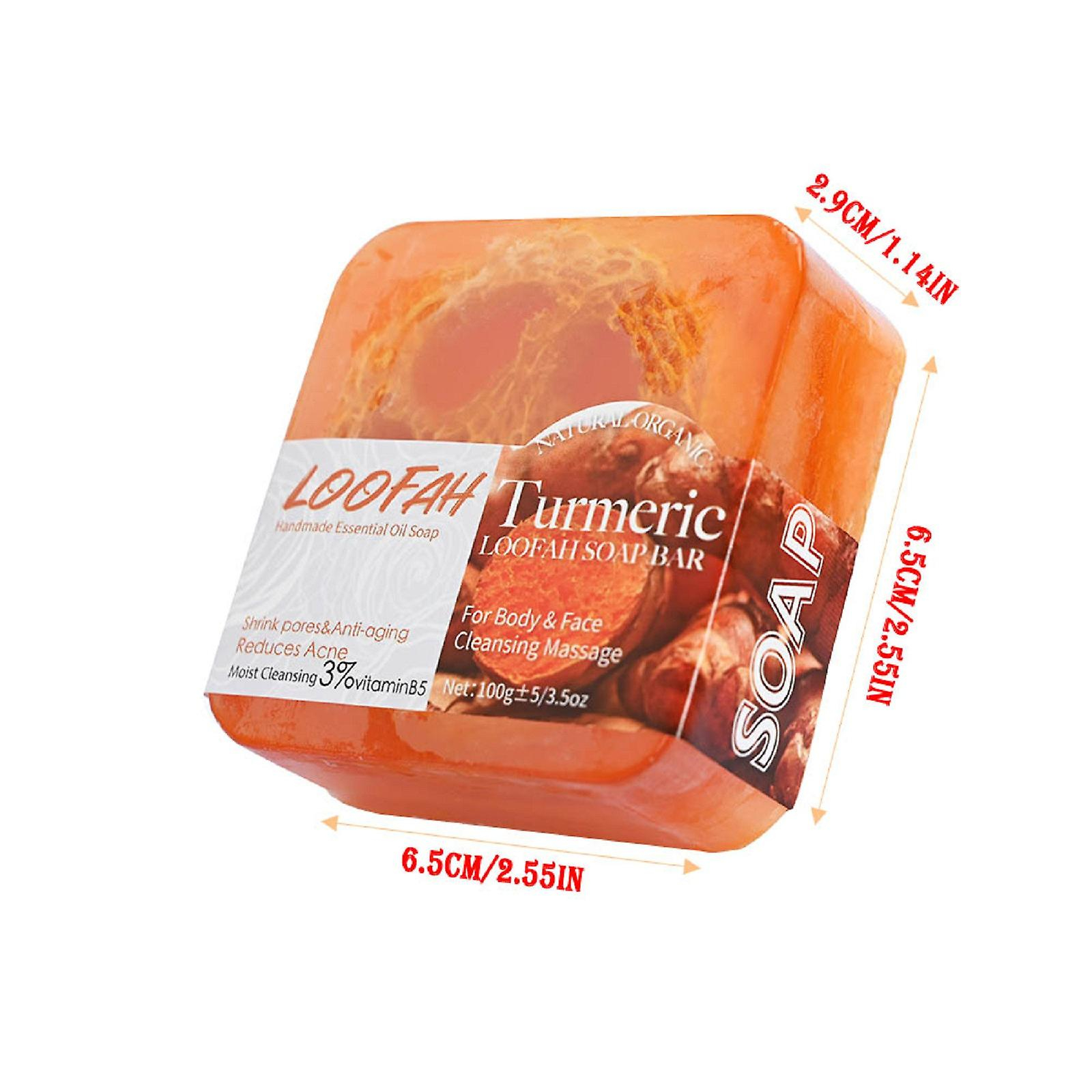 Foto 4 pulgar | Jabón Huoguo Linfatic Detox De Cúrcuma Orgánica 100 G - Venta Internacional.
