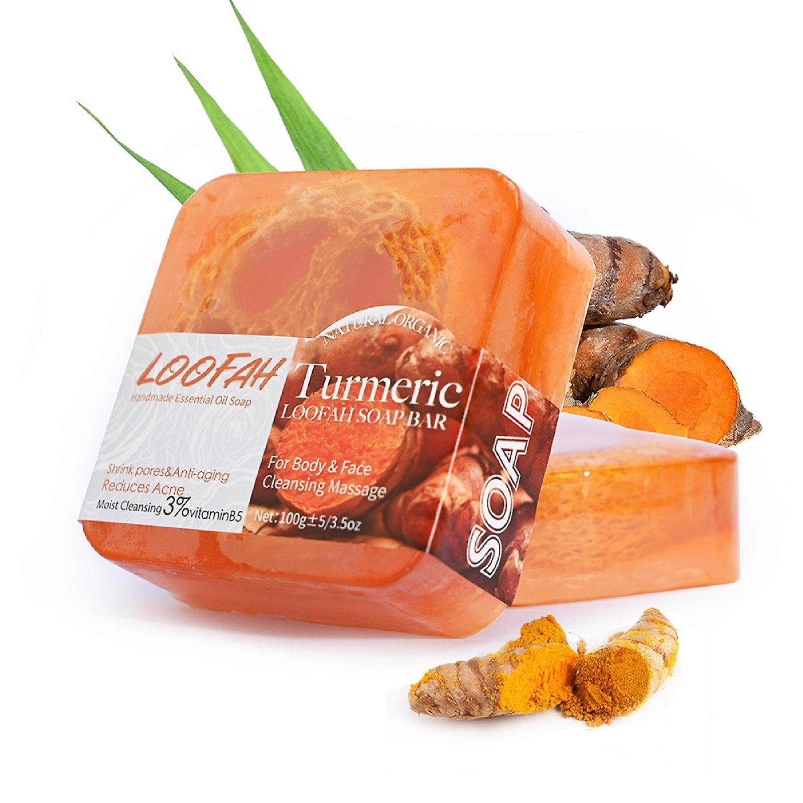 Foto 5 pulgar | Jabón Huoguo Linfatic Detox De Cúrcuma Orgánica 100 G - Venta Internacional.
