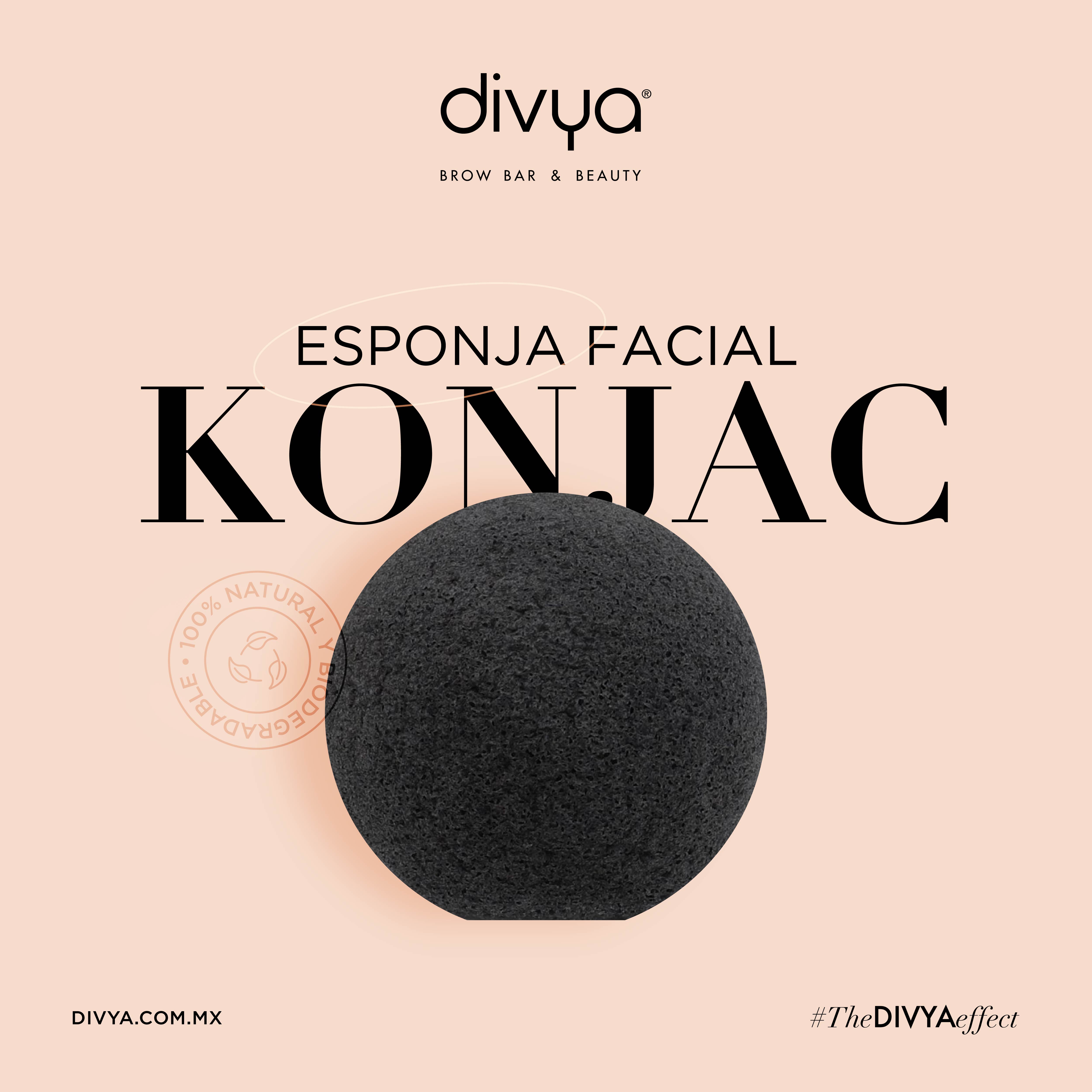 Foto 4 pulgar | Esponja Facial Exfoliante Divya Konjac