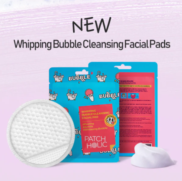 Foto 4 pulgar | Patch Holic Almohadilla Facial Limpiadora Whipping Bubble 10 Ml