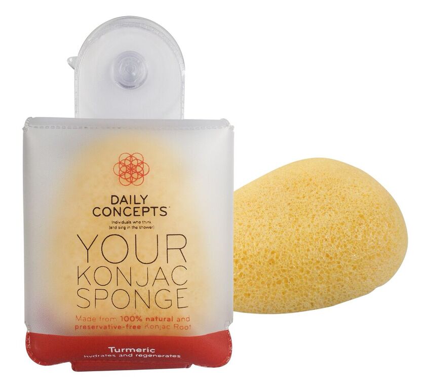 Konjac Sponge Daily Concepts: Tu Cúrcuma Y Cúrcuma - Venta Internacional.