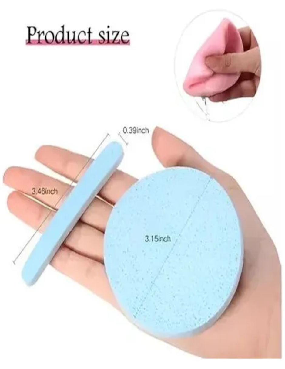 Foto 3 pulgar | Esponja Facial Comprimida 10 Paquetes + Termo de Agua de Regalo Güish