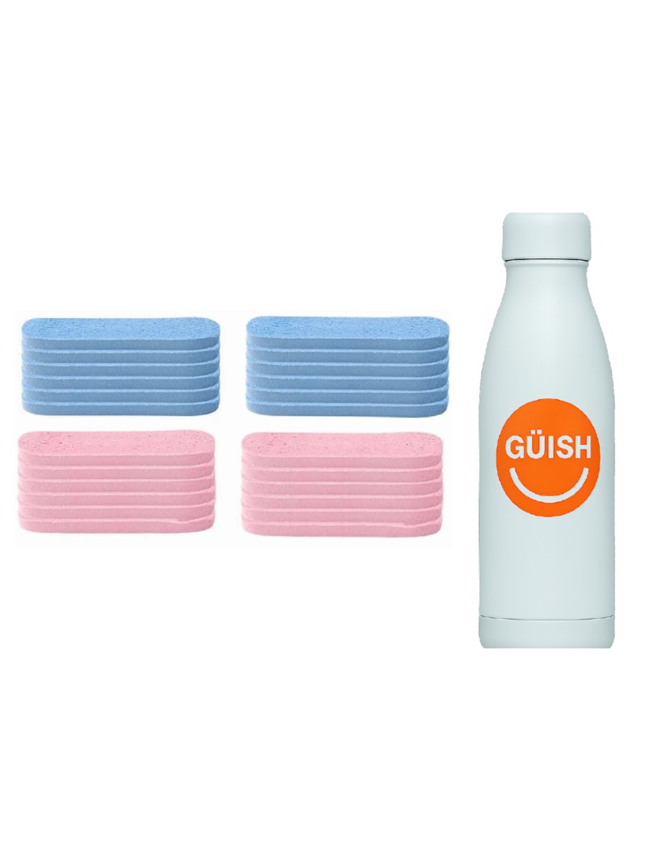 Foto 2 pulgar | 24 Pz Esponja Facial Comprimida  Reutilizables + Gratis Termo Güish De Regalo