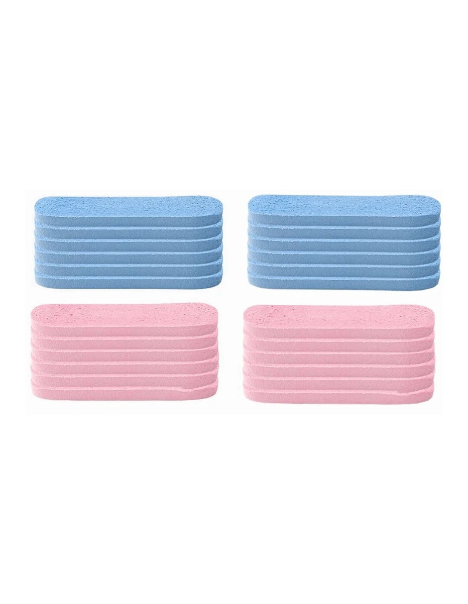 Foto 3 pulgar | 24 Pz Esponja Facial Comprimida  Reutilizables + Gratis Termo Güish De Regalo