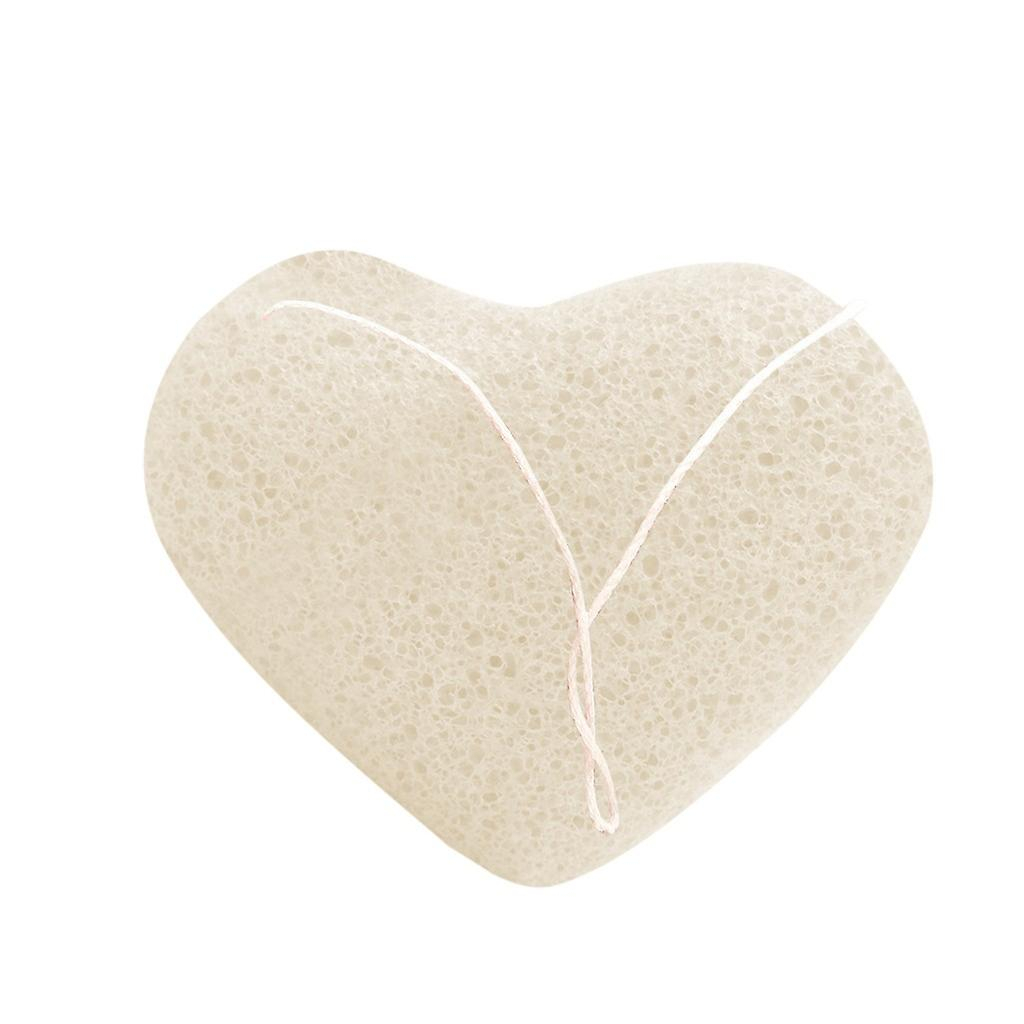 Limpiador Facial Konjac  Exfoliante  Hidratante  En Forma De Corazón - Venta Internacional.