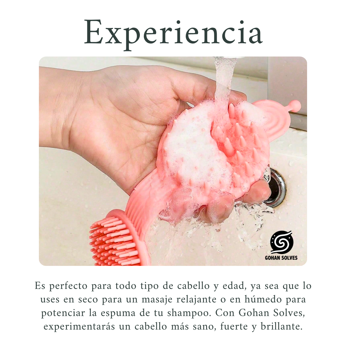 Foto 8 pulgar | 3 Cepillos Doble Silicon Suave Masajeador Exfoliante Shampoo