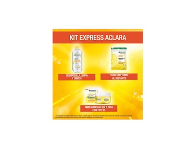 Foto 2 | Kit Garnier Express Aclara