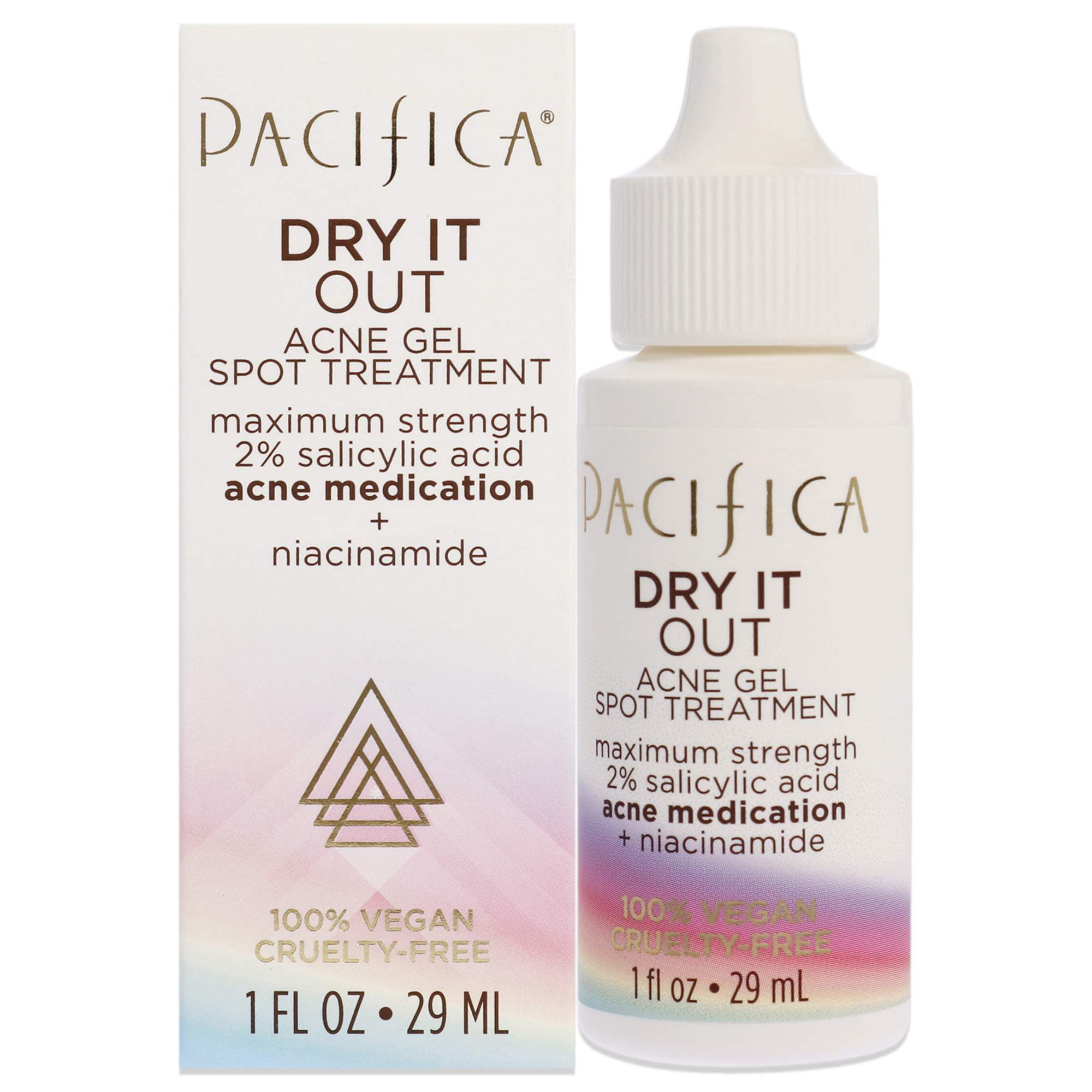 Foto 2 pulgar | Pacifica Dry It Out Acne Gel Spot Treatment For Unisex 1 Oz Treatment