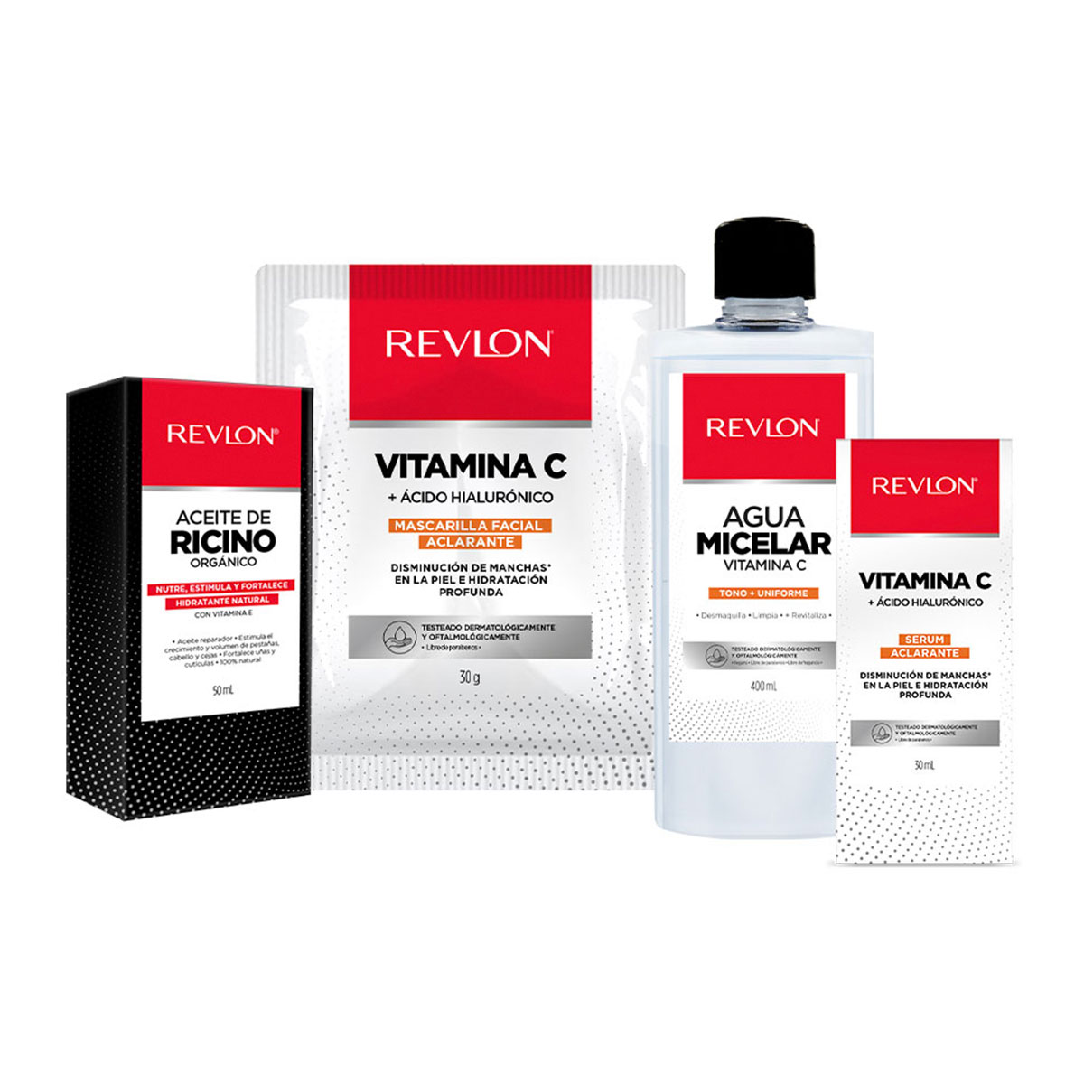 Foto 3 pulgar | Set de Tratamiento Facial Revlon 4 Piezas