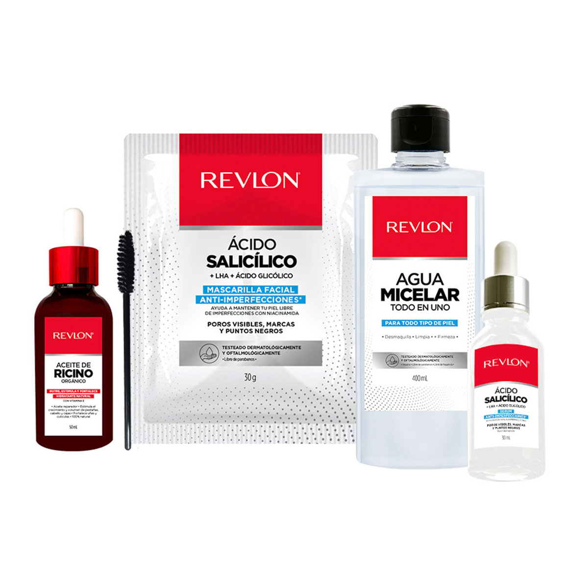 Foto 2 pulgar | Set de Tratamiento Facial Revlon 4 Piezas