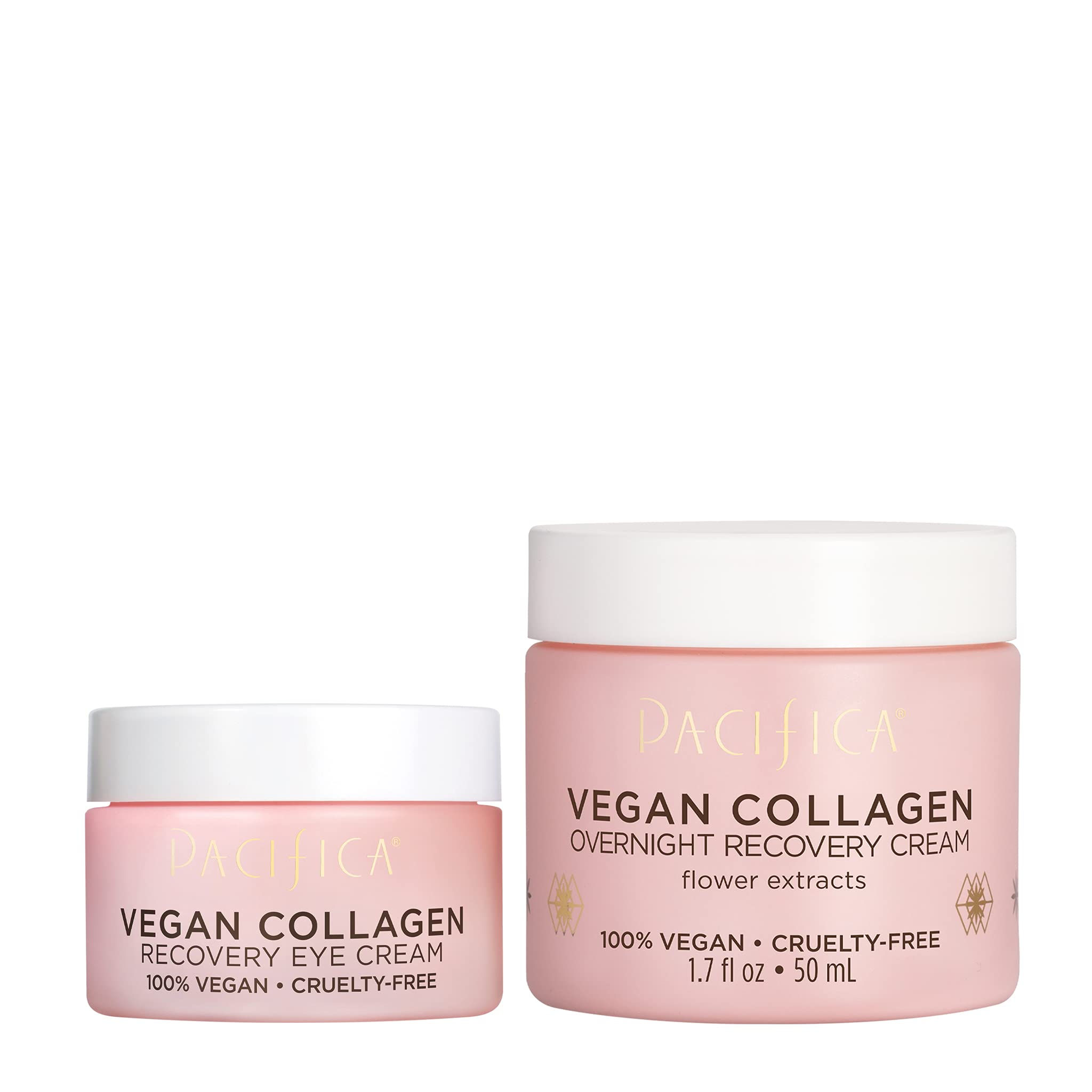 Set De Cuidado De La Piel Pacifica Beauty, Crema Facial Vegana Con Colágeno, 2 Unidades - Venta Internacional.