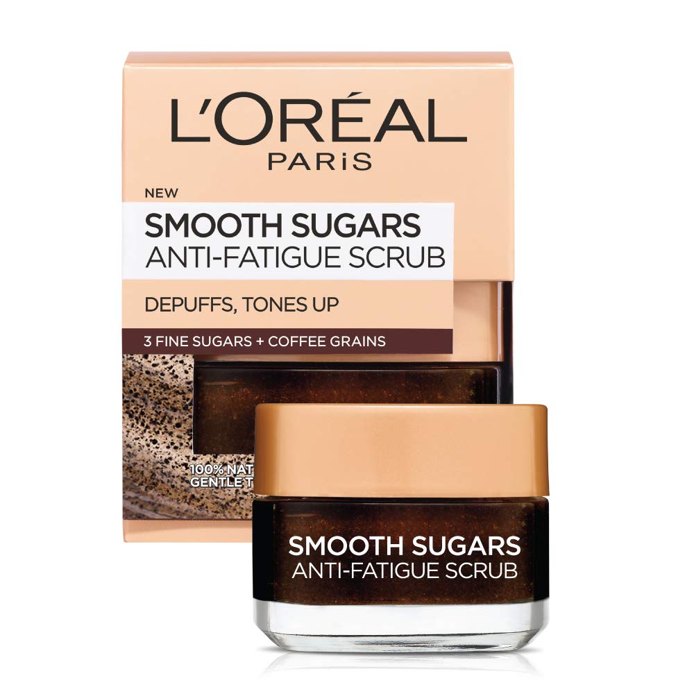 Exfoliante Facial L'oréal Paris Pure Sugar Con Café Kona, 50 Ml - Venta Internacional.