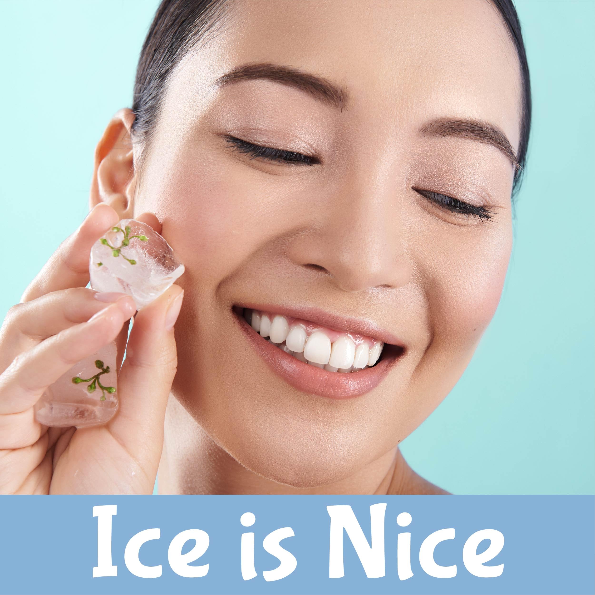 Foto 5 pulgar | Ice Face Roller De Belleza Facial, Rodillo De Hielo, Silicona Azul - Venta Internacional.