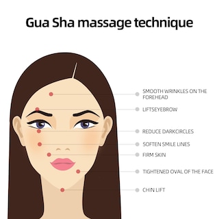 Foto 7 | Herramientas Faciales Gua Sha Btyms De Acero Inoxidable En Forma De Corazón - Venta Internacional.