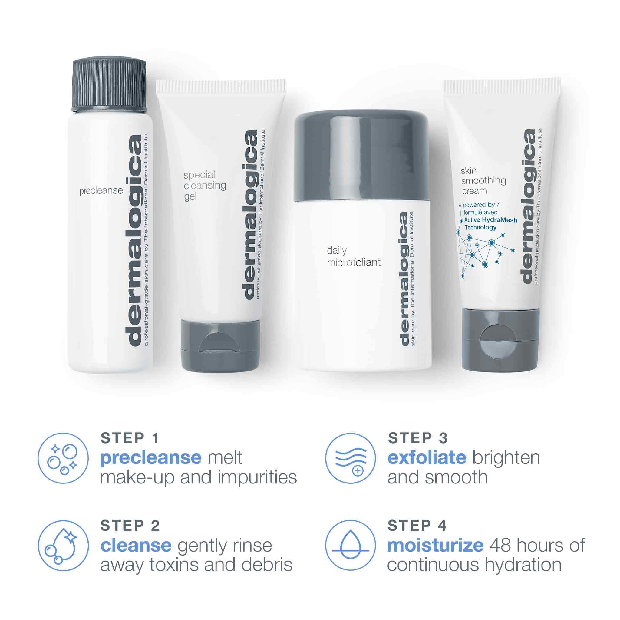 Foto 2 | Set De Cuidado De La Piel Dermalogica Discover Healthy Skin Con Prelimpieza - Venta Internacional.