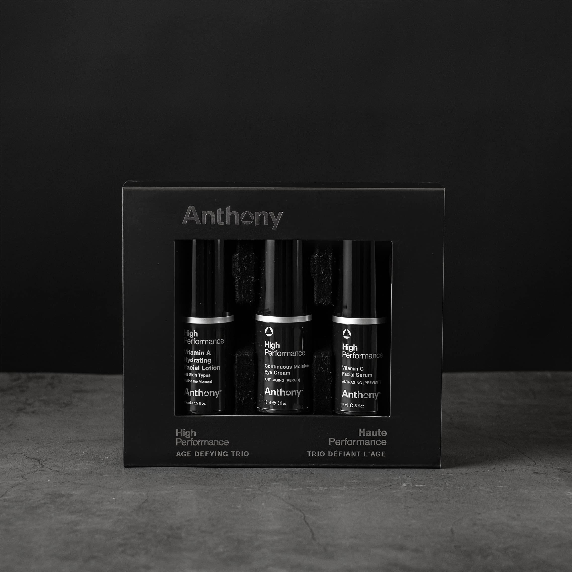 Foto 2 | Set De Cuidado De La Piel Anthony High Performance Con Crema Para Ojos Y Sérum - Venta Internacional.