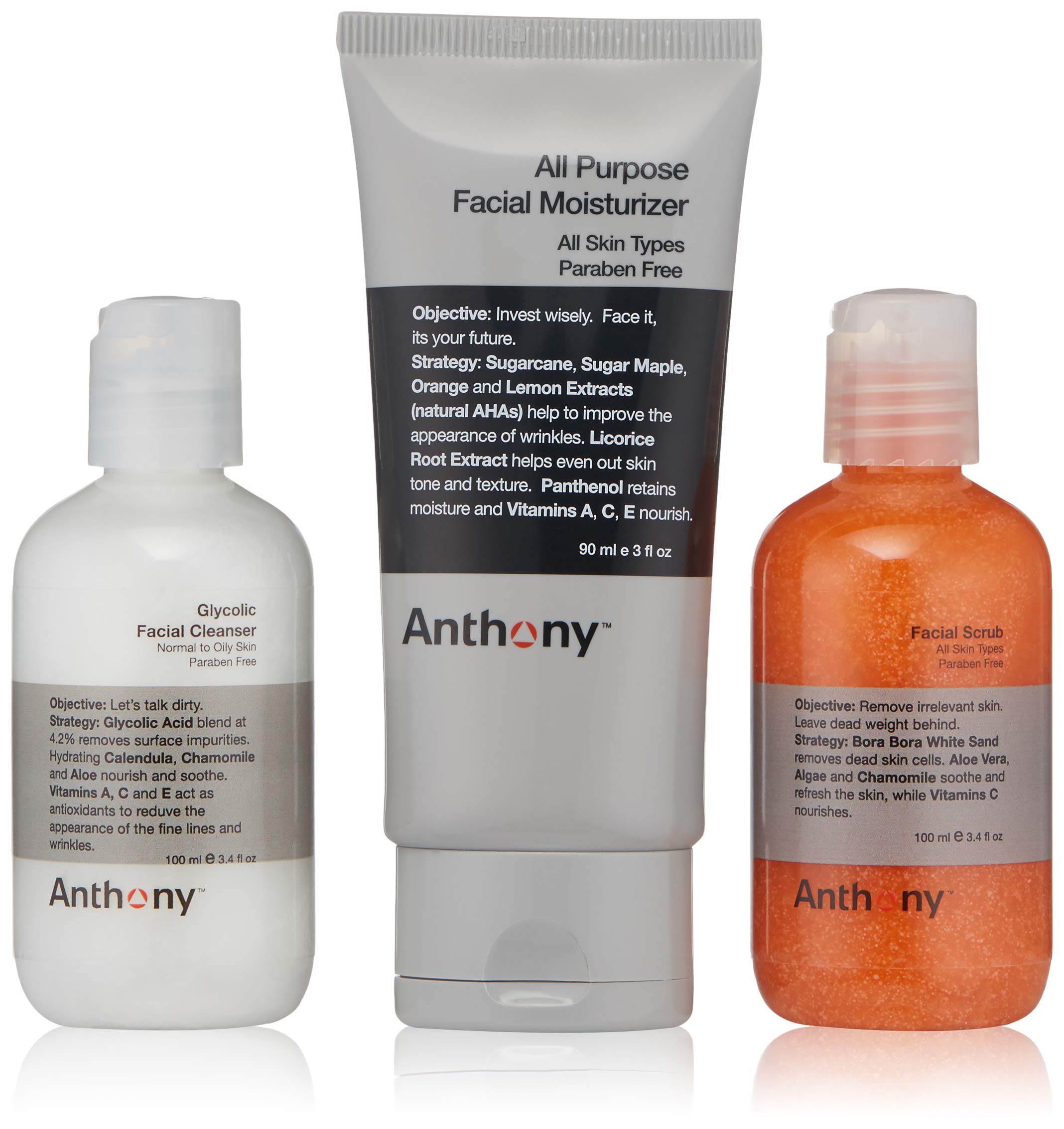 Foto 2 pulgar | Set De Cuidado De La Piel Anthony Face It & Go Con Limpiador De 100 Ml Y Crema Hidratante De 90 Ml - Venta Internaciona