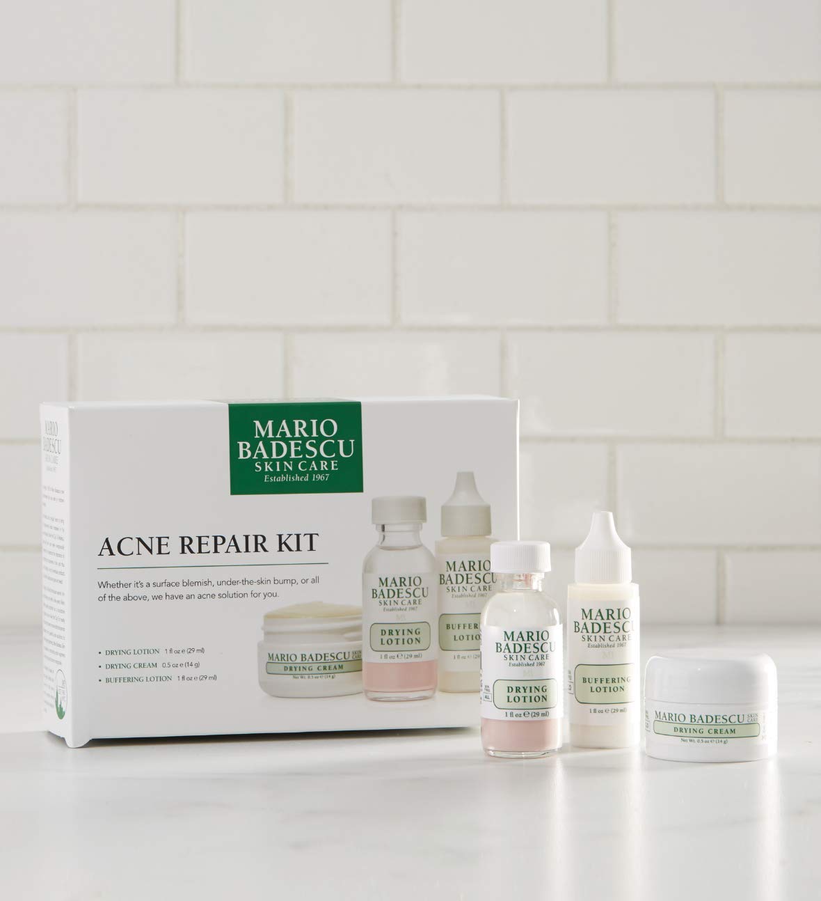 Foto 6 pulgar | Set De Cuidado De La Piel Mario Badescu, Kit De Reparación De Acné Para Piel Grasa - Venta Internacional.