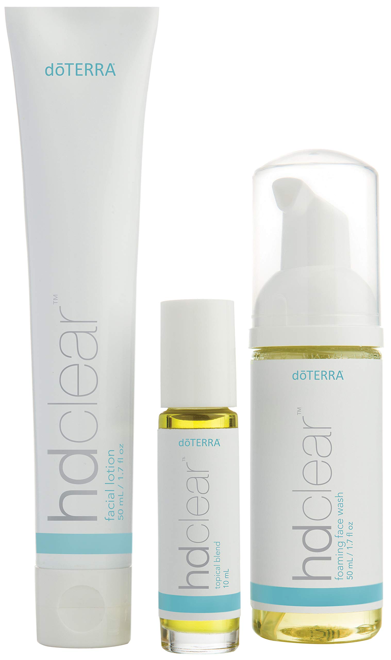 Foto 2 pulgar | Kit Facial Doterra Hd Loción Facial Transparente Gel De Limpieza Facial Espumoso - Venta Internacional