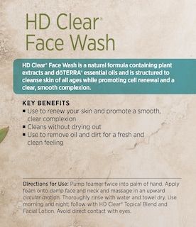 Foto 3 | Kit Facial Doterra Hd Loción Facial Transparente Gel De Limpieza Facial Espumoso - Venta Internacional