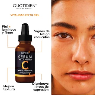 Foto 3 | Kit Serum Vitamina C + Suero Acido Hialuronico + Suero Ácido Glicólico + Serum Niacinamida Skin Care Hidratant