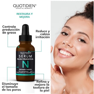 Foto 5 | Kit Serum Vitamina C + Suero Acido Hialuronico + Suero Ácido Glicólico + Serum Niacinamida Skin Care Hidratant