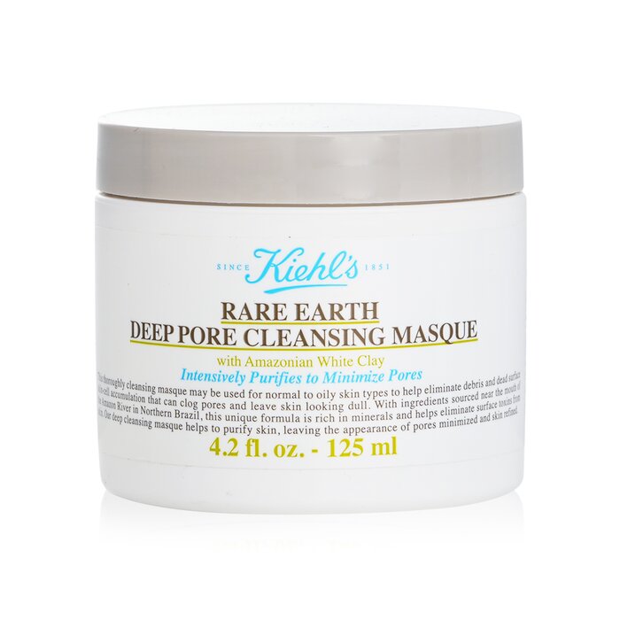 Foto 2 pulgar | Máscara Limpiadora Kiehl's Rare Earth Deep Pore Cleansing - Venta Internacional.