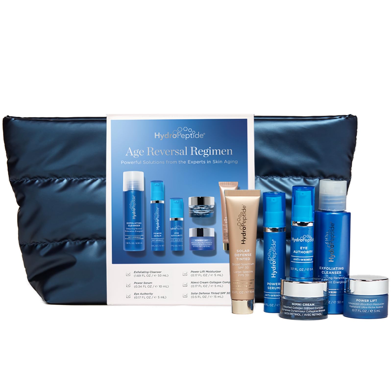 Kit De Régimen Facial Para Reversión De La Edad Hydropeptide De Skincare - Venta Internacional.