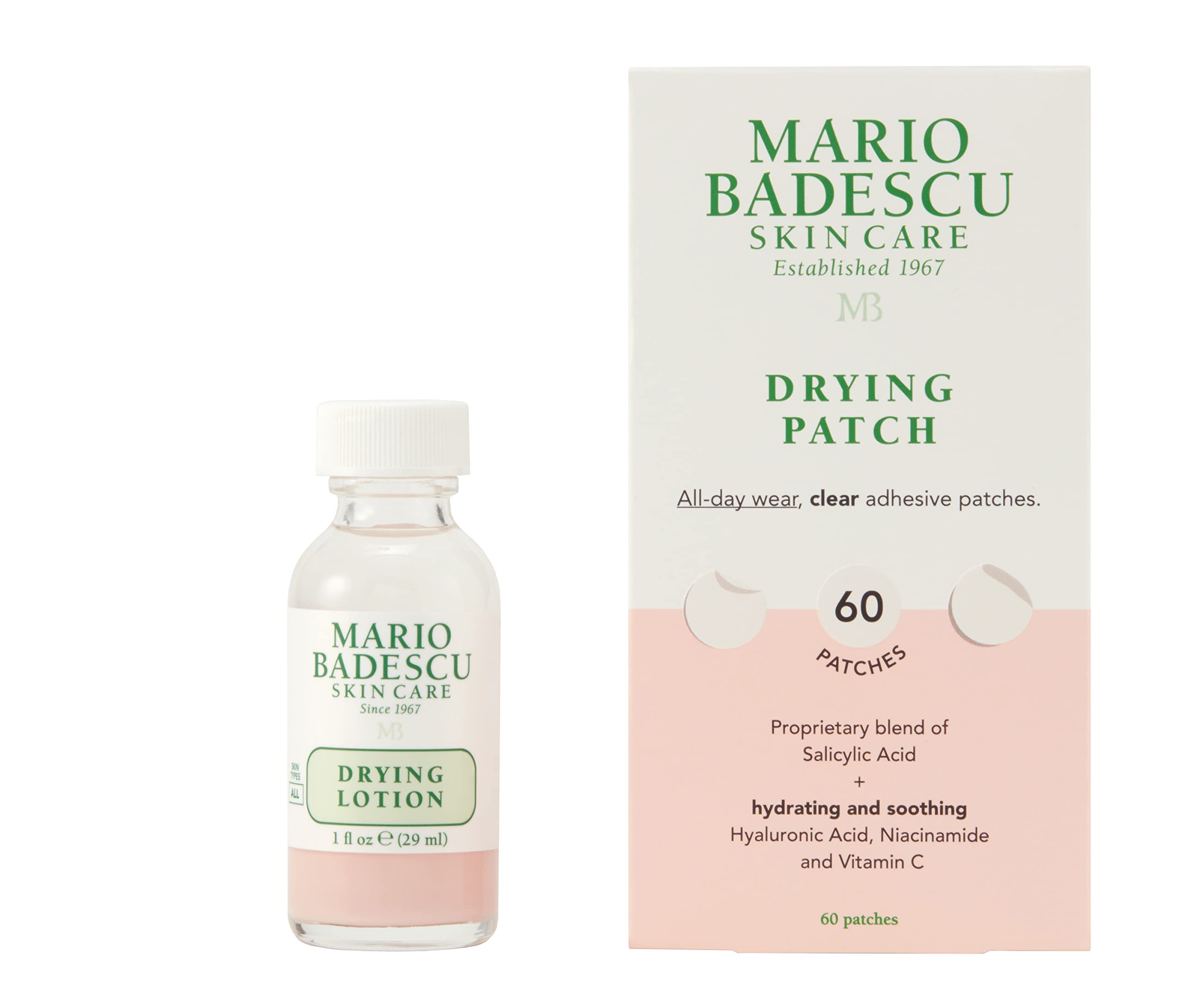 Foto 2 pulgar | Loción Secante Mario Badescu De Drying Duo, 30 Ml Y 60 Parches - Venta Internacional.