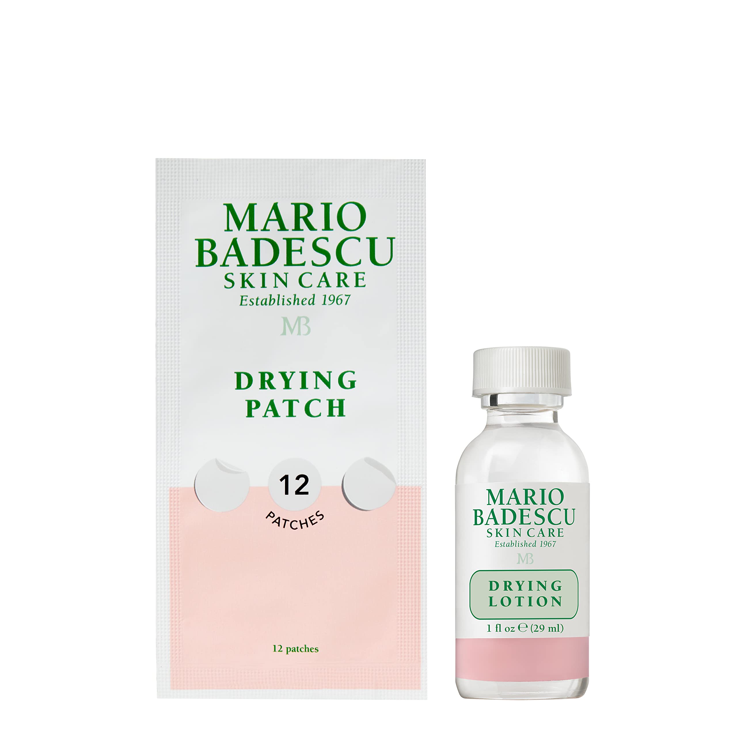 Foto 2 pulgar | Kit Blemish Mario Badescu Am/pm Con Loción Secante De 30 Ml Y Parches - Venta Internacional.