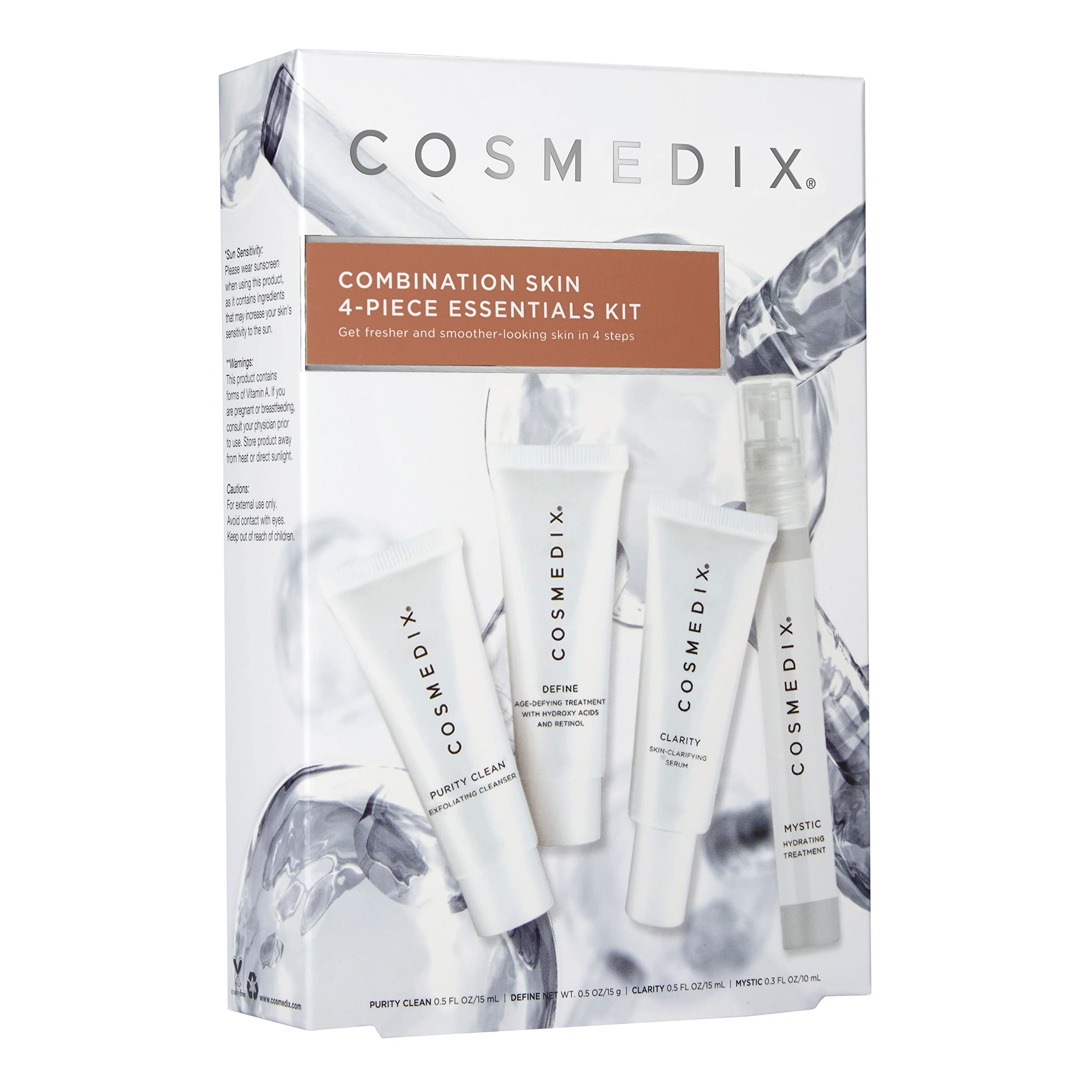 Foto 2 pulgar | Kit De Viaje Cosmedix Combination Skin Concern Decongest & Balance - Venta Internacional.