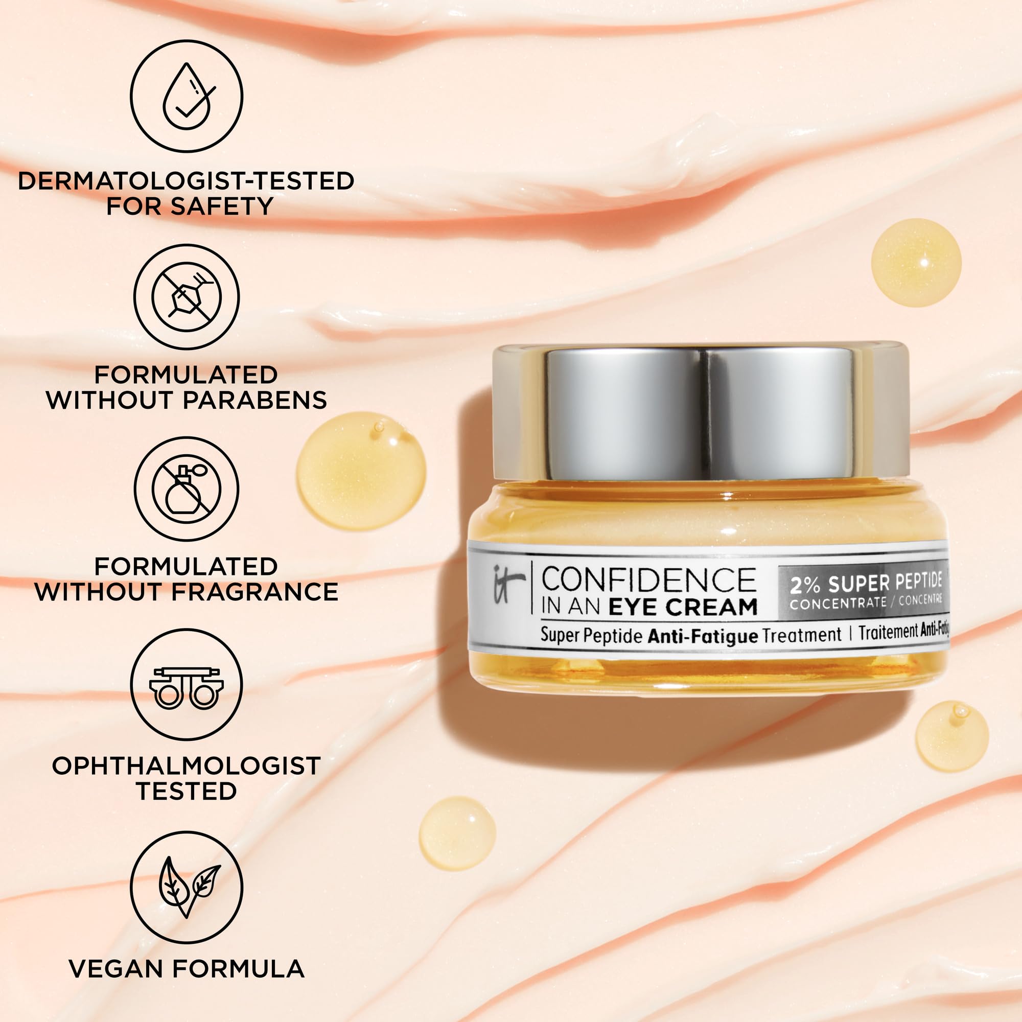 Foto 7 | Set De Cuidado De La Piel It Cosmetics Confianza En Una Crema Para Rostro Y Ojos - Venta Internacional.