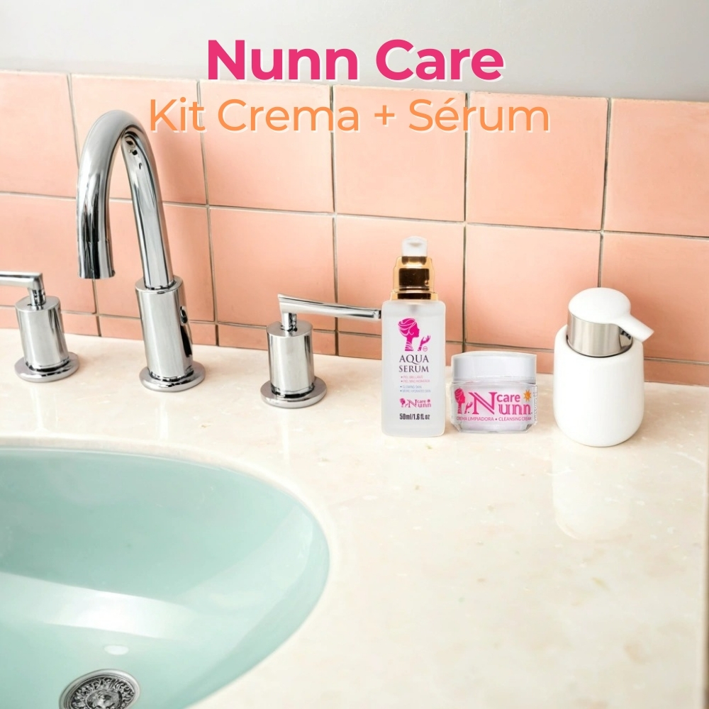 Foto 7 pulgar | Kit Aqua Sérum Y Crema Nunn Care Kit Anti Manchas Combate Las Impurezas E Imperfecciones