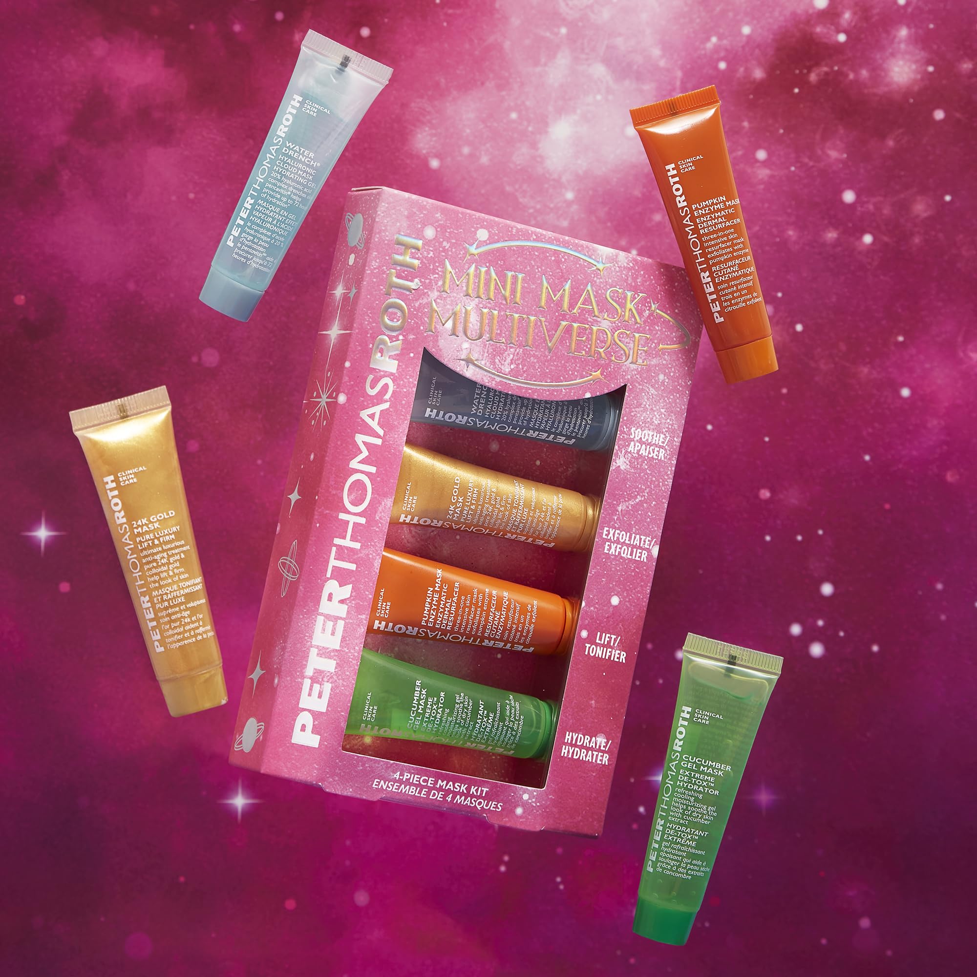 Foto 3 pulgar | Kit de Mascarillas Peter Thomas Roth Mini Mask Multiverse 4 Piezas - Venta Internacional