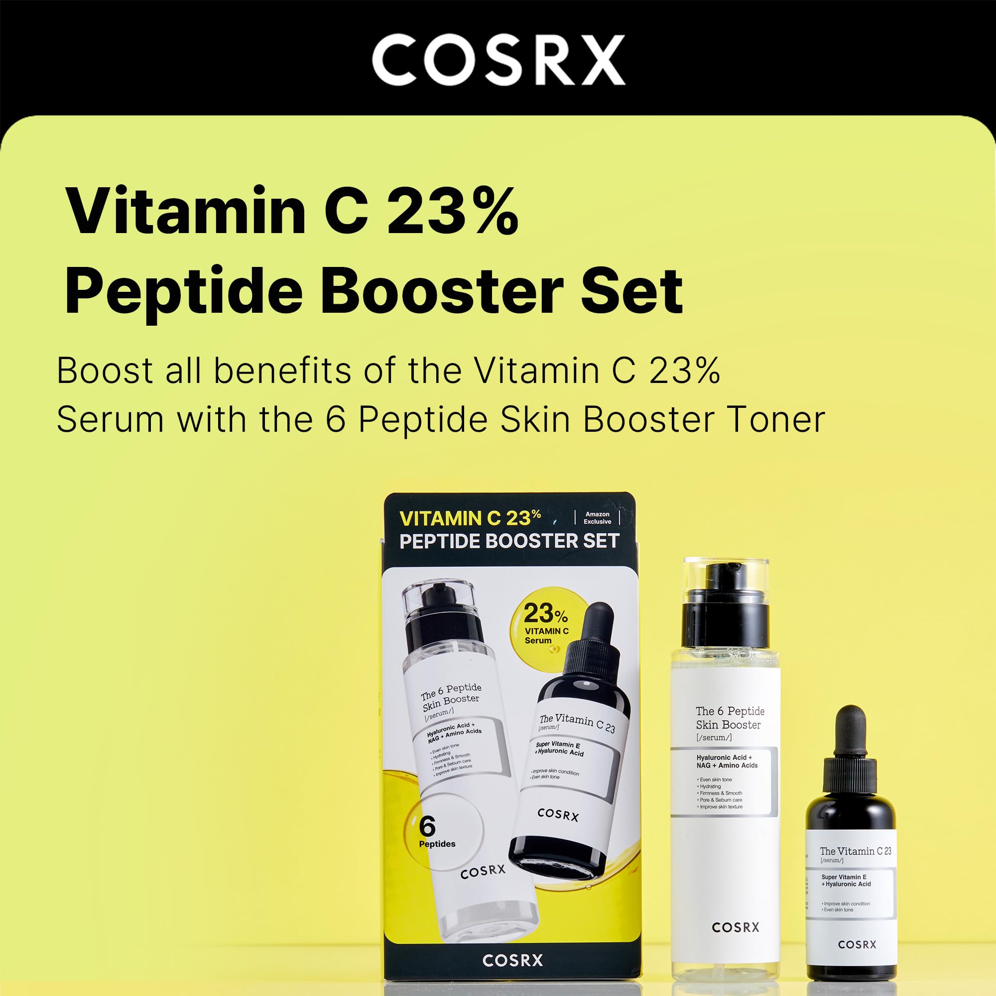 Foto 4 pulgar | Set Para El Cuidado De La Piel Cosrx, Sérum Potenciador De Péptidos Con Vitamina C Al 23% - Venta Internacional.