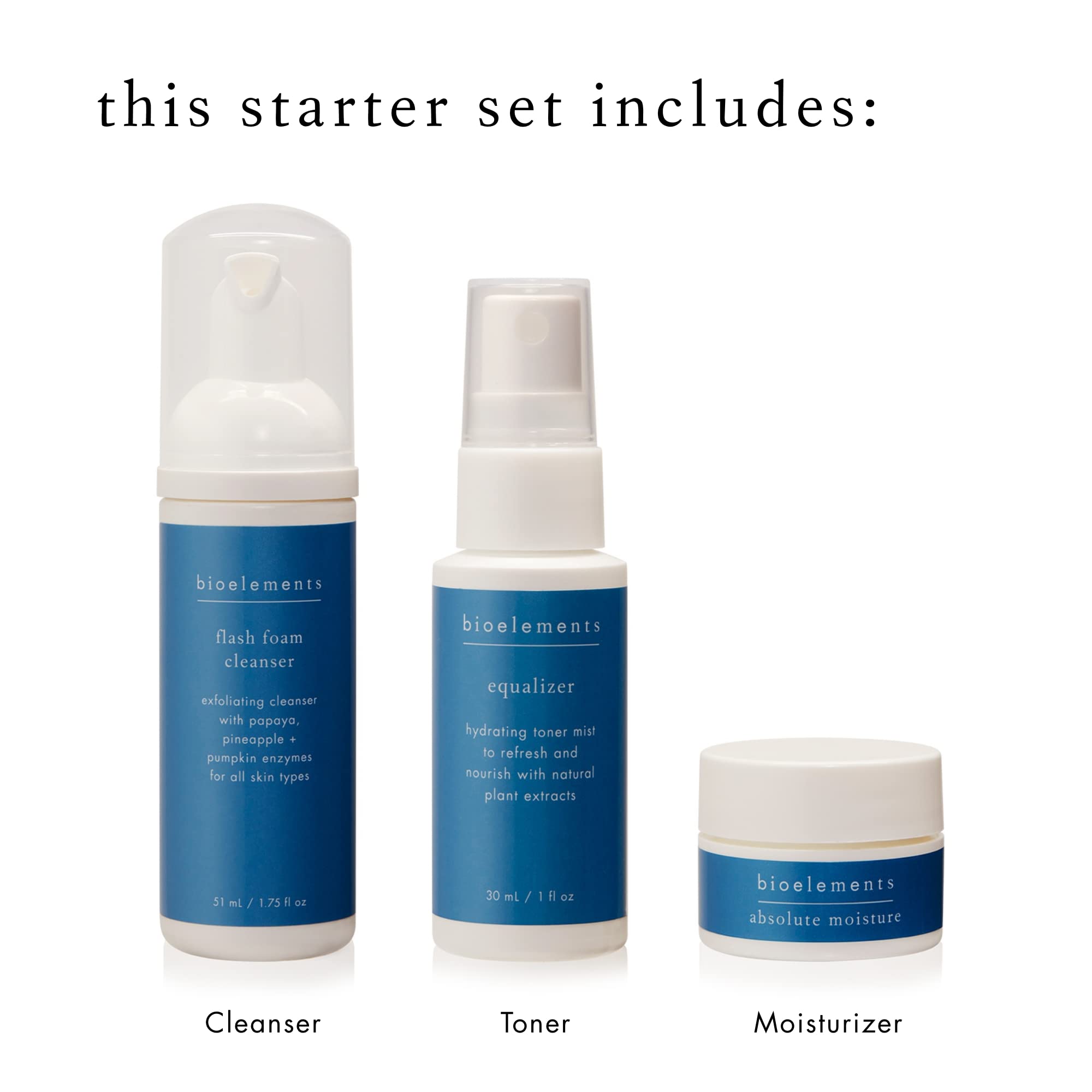 Foto 4 pulgar | Set De Cuidado De La Piel Bioelements, Miniiniciador, 3 Pasos, Para Pieles Mixtas - Venta Internacional.