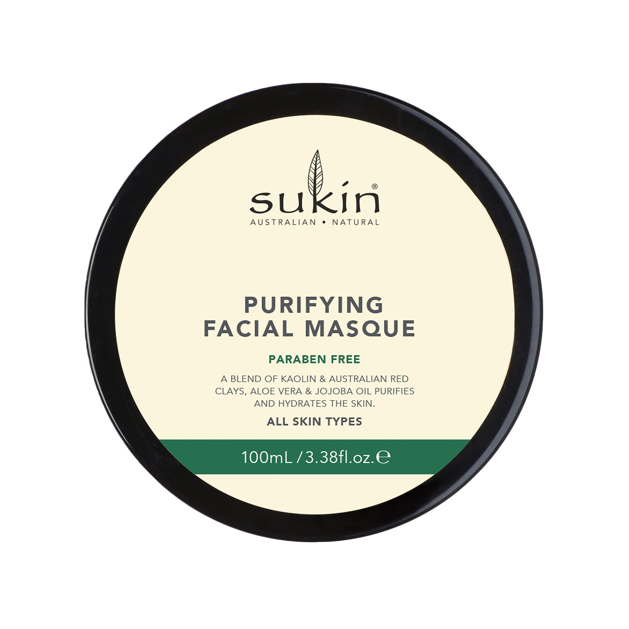 Mascarilla Facial Sukin Organics Purificante 100 Ml Para Todo Tipo De Piel - Venta Internacional.