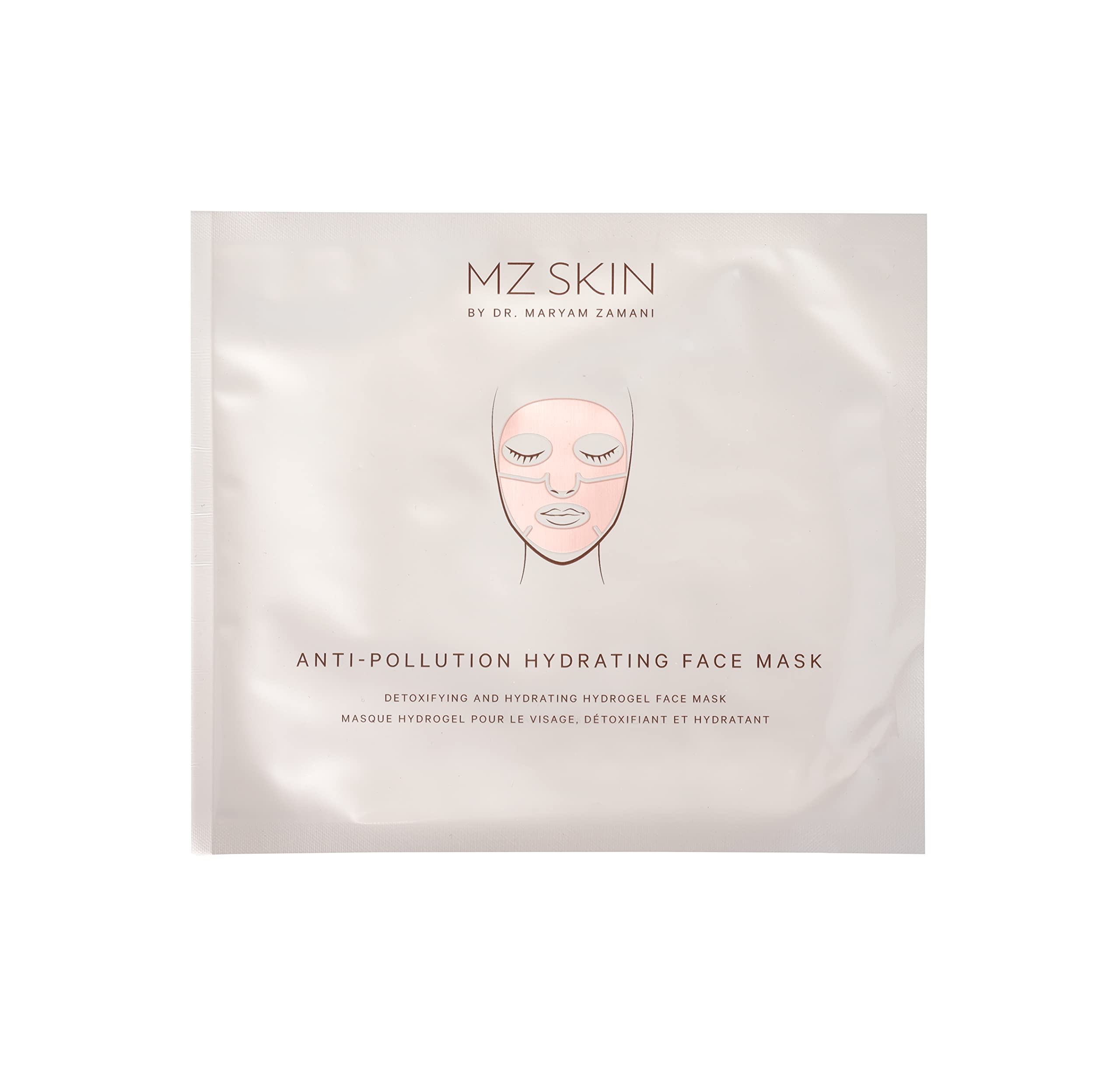 Foto 3 pulgar | Mascarilla Facial Mz Skin Hidratante Antipolución Con Suero De Vitamina C - Venta Internacional.