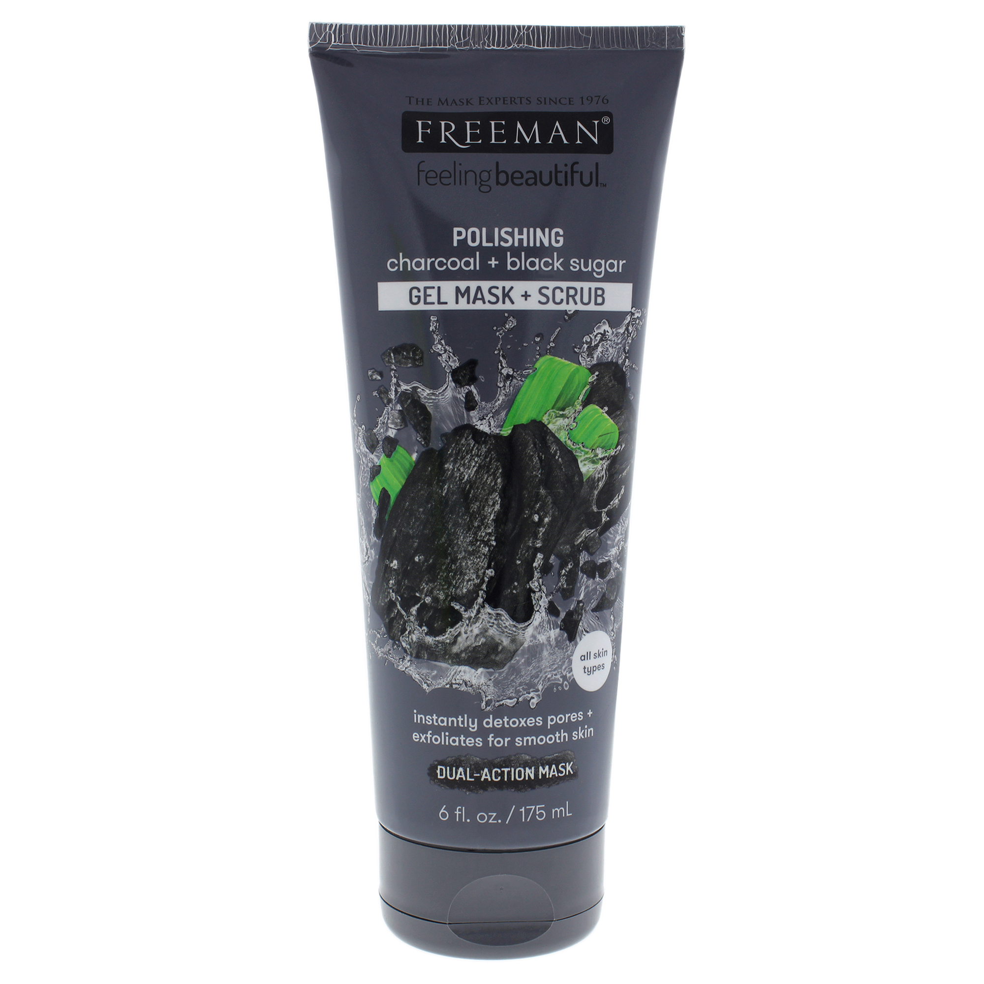 Foto 2 pulgar | Mascarilla En Gel Exfoliante Carbón De Pulido Freeman Y Azúcar Negro - Venta Internacional
