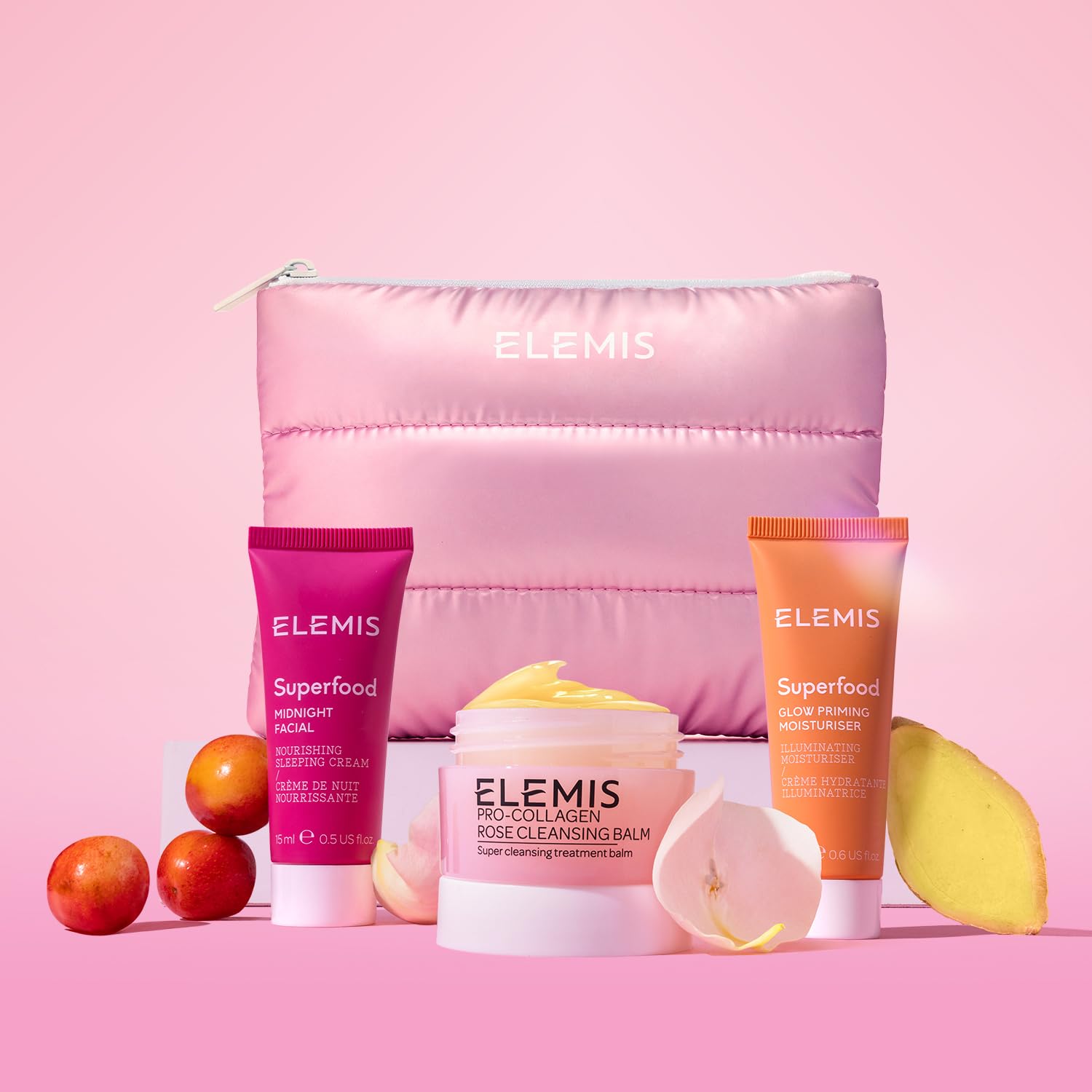 Foto 3 pulgar | Kit De Cuidado De La Piel Elemis Way To Glow Con Bálsamo Limpiador E Hidratante - Venta Internacional.
