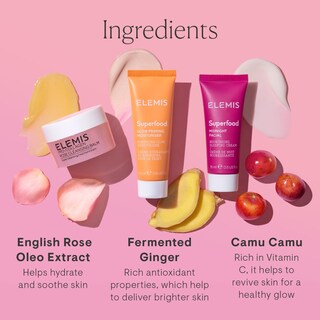 Foto 5 | Kit De Cuidado De La Piel Elemis Way To Glow Con Bálsamo Limpiador E Hidratante - Venta Internacional.