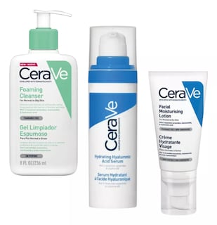 Foto 1 | Kit Cerave Facial Hidratante Y Limpiador - Control De Brillo Y Humedad, Con Ácido Hialurónico